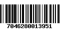 Código de Barras 7046280013951