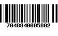 Código de Barras 7048840005802