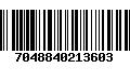 Código de Barras 7048840213603