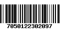 Código de Barras 7050122302097