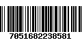Código de Barras 7051682238581