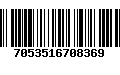 Código de Barras 7053516708369