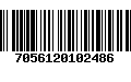 Código de Barras 7056120102486