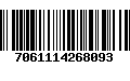 Código de Barras 7061114268093