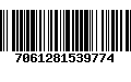 Código de Barras 7061281539774