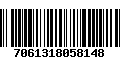 Código de Barras 7061318058148