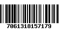 Código de Barras 7061318157179