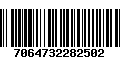 Código de Barras 7064732282502