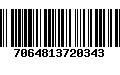 Código de Barras 7064813720343