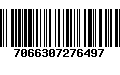 Código de Barras 7066307276497