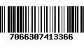 Código de Barras 7066307413366