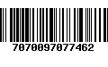 Código de Barras 7070097077462