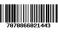 Código de Barras 7070866021443