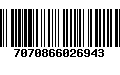 Código de Barras 7070866026943