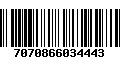 Código de Barras 7070866034443