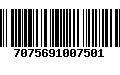 Código de Barras 7075691007501