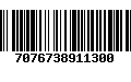 Código de Barras 7076738911300