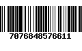 Código de Barras 7076848576611