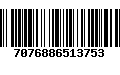 Código de Barras 7076886513753