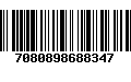 Código de Barras 7080898688347