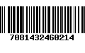 Código de Barras 7081432460214