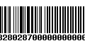 Código de Barras 7082802870000000000000