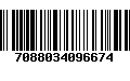 Código de Barras 7088034096674