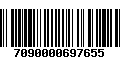 Código de Barras 7090000697655