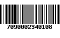 Código de Barras 7090002340108