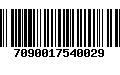 Código de Barras 7090017540029