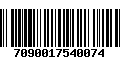 Código de Barras 7090017540074