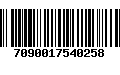 Código de Barras 7090017540258