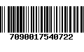 Código de Barras 7090017540722