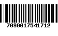 Código de Barras 7090017541712
