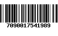 Código de Barras 7090017541989