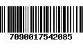 Código de Barras 7090017542085