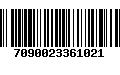 Código de Barras 7090023361021
