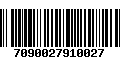 Código de Barras 7090027910027
