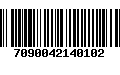 Código de Barras 7090042140102