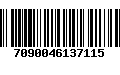 Código de Barras 7090046137115