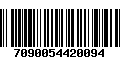 Código de Barras 7090054420094