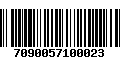 Código de Barras 7090057100023