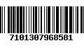 Código de Barras 7101307968581