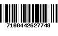 Código de Barras 7108442627748
