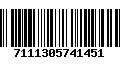 Código de Barras 7111305741451