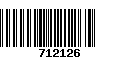 Código de Barras 712126