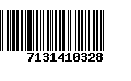 Código de Barras 7131410328