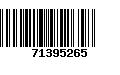 Código de Barras 71395265