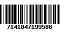 Código de Barras 7141047199586