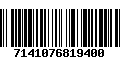 Código de Barras 7141076819400